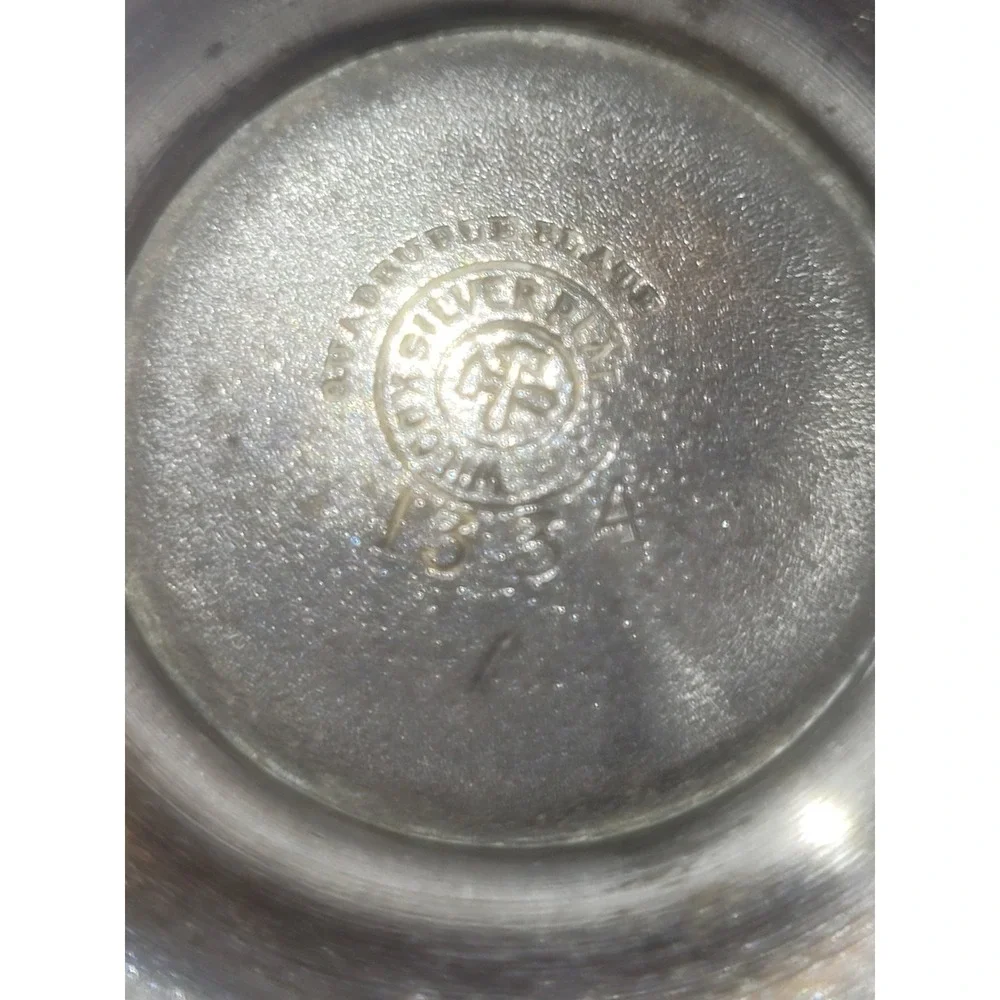 Antique Wilcox Silver Plate! Wilcox SILVERPLATE 1334 Unique Intricate Handle‎